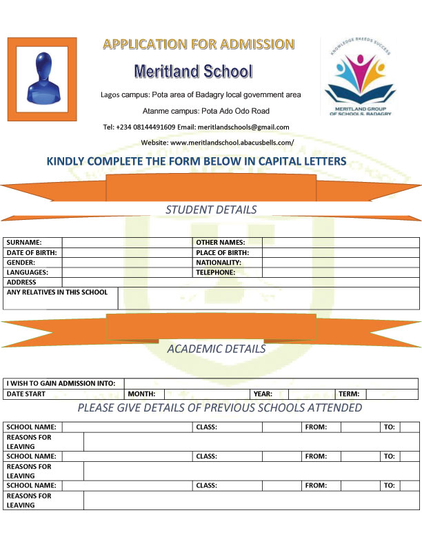 School ADMISSION